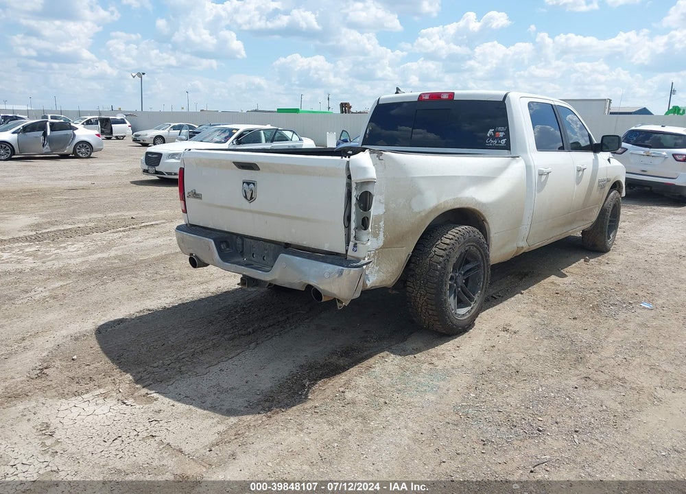 2019 RAM 1500 CLASSIC BIG HORN 4X2 6'4 BOX VIN: 1C6RR6TT7KS653574