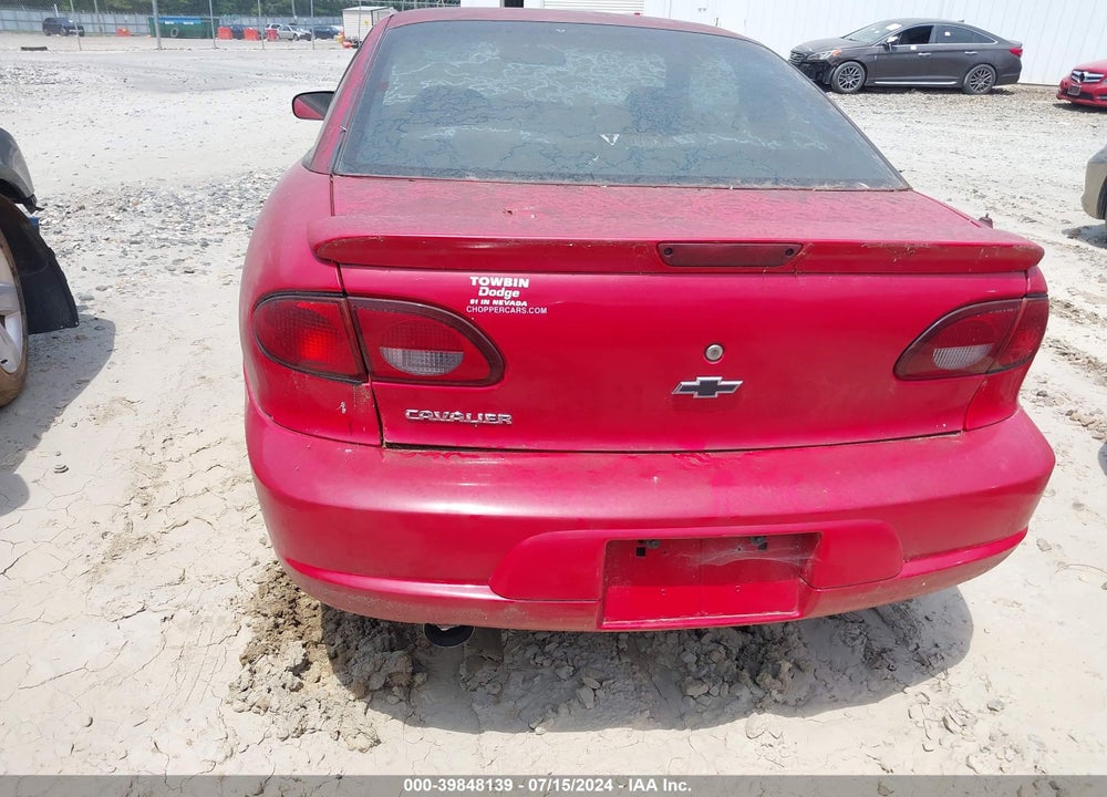 2002 CHEVROLET CAVALIER VIN: 1G1JC124X27253444