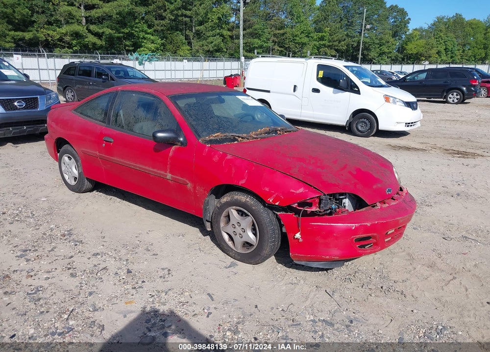 2002 CHEVROLET CAVALIER VIN: 1G1JC124X27253444