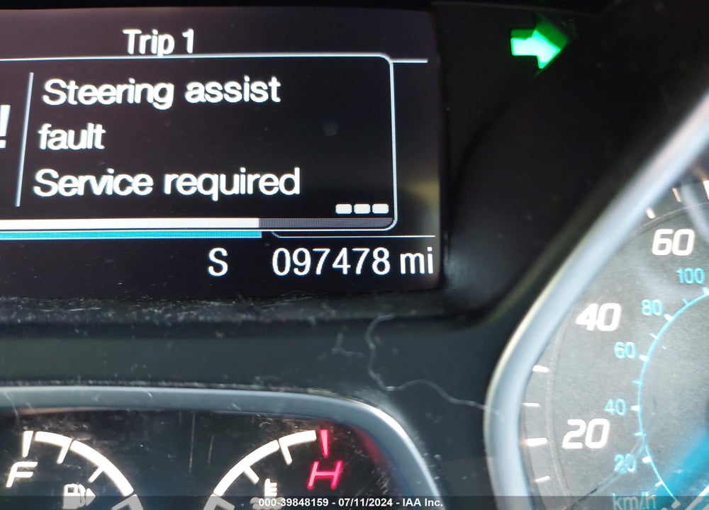 2014 FORD ESCAPE SE VIN: 1FMCU9GX4EUE43255