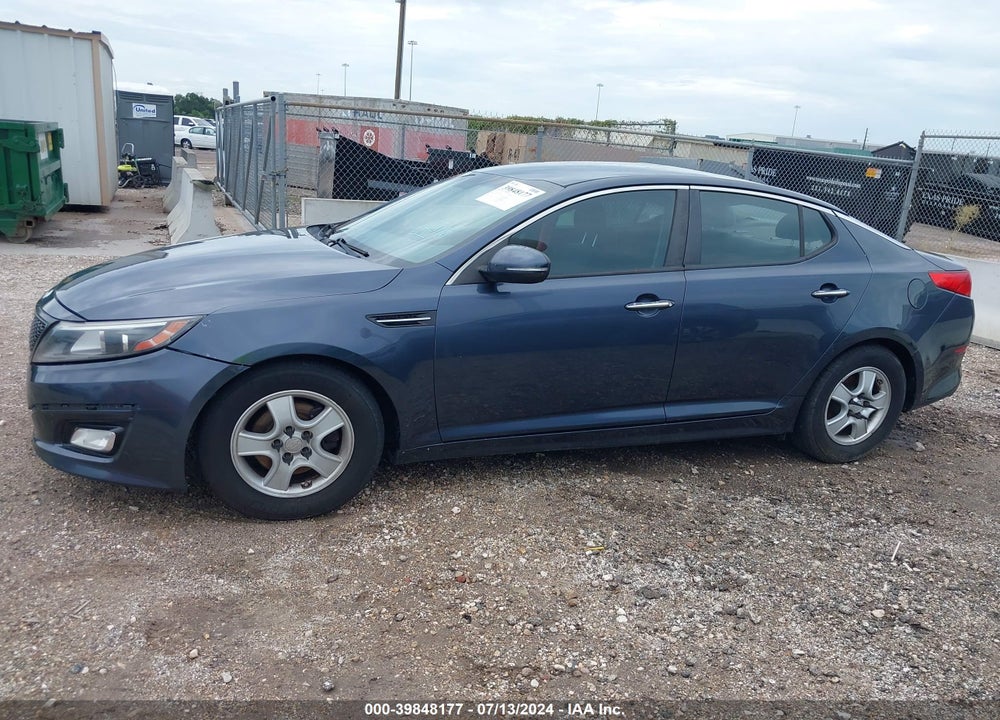 2015 KIA OPTIMA LX VIN: KNAGM4A77F5547278