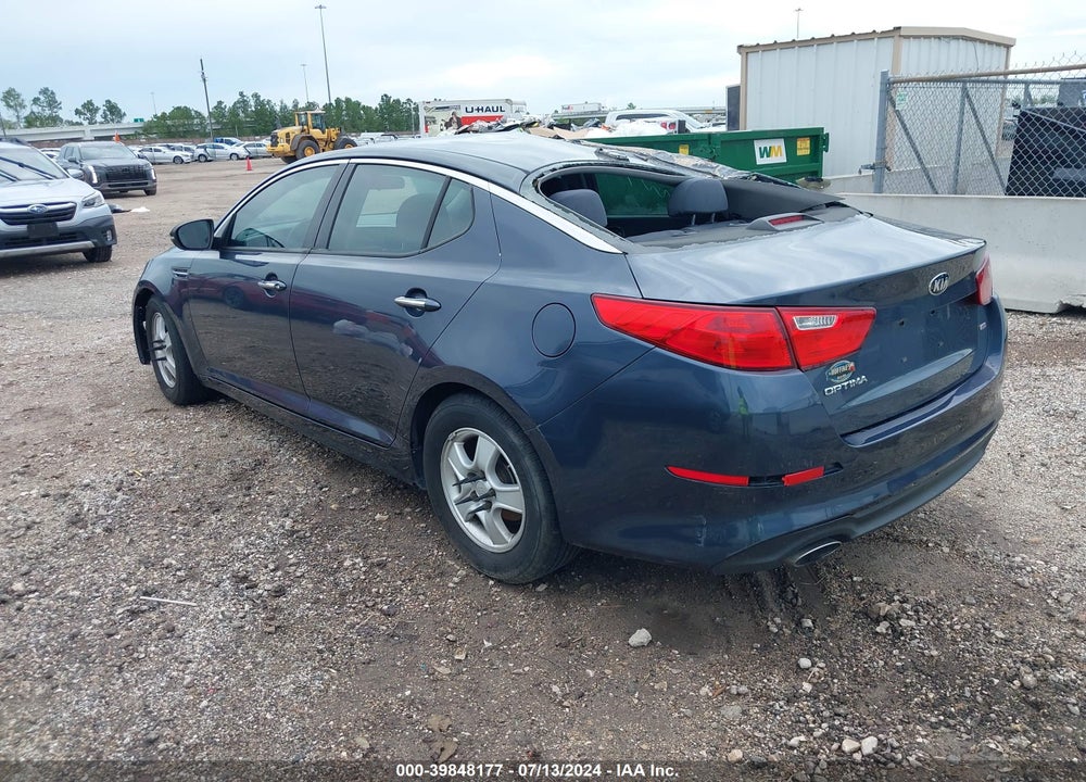 2015 KIA OPTIMA LX VIN: KNAGM4A77F5547278