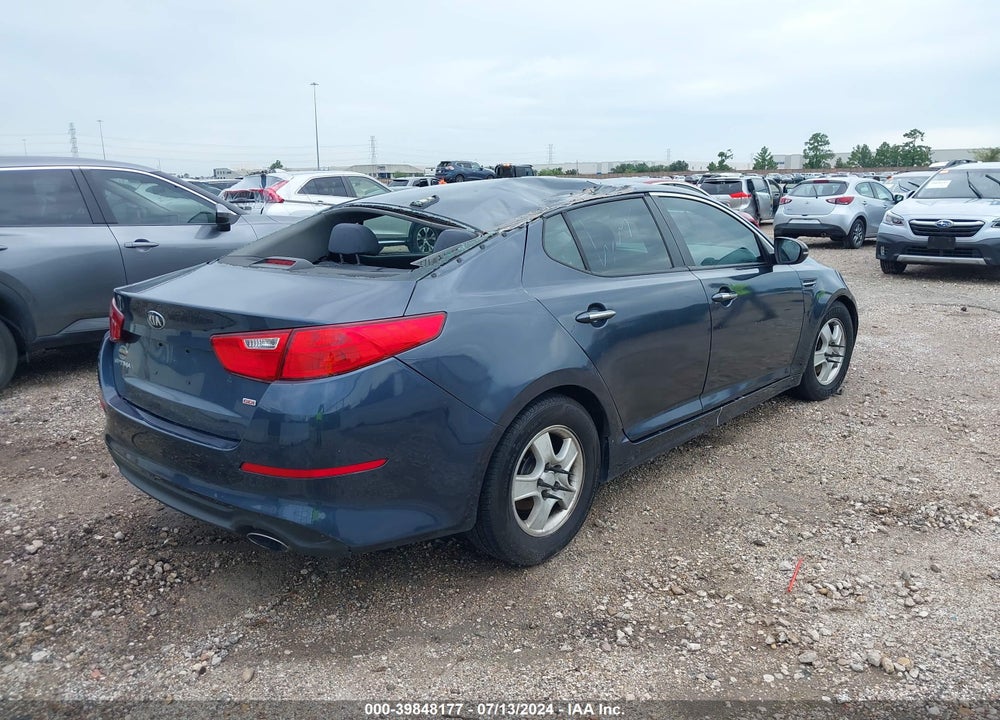 2015 KIA OPTIMA LX VIN: KNAGM4A77F5547278