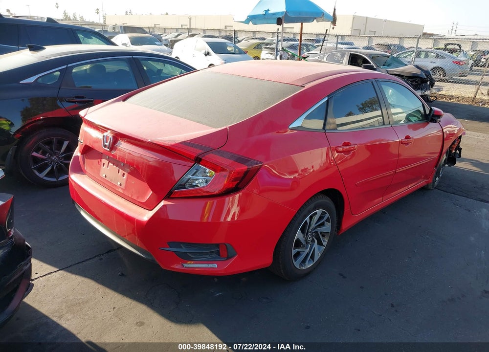 2016 HONDA CIVIC EX VIN: 2HGFC2F89GH504094