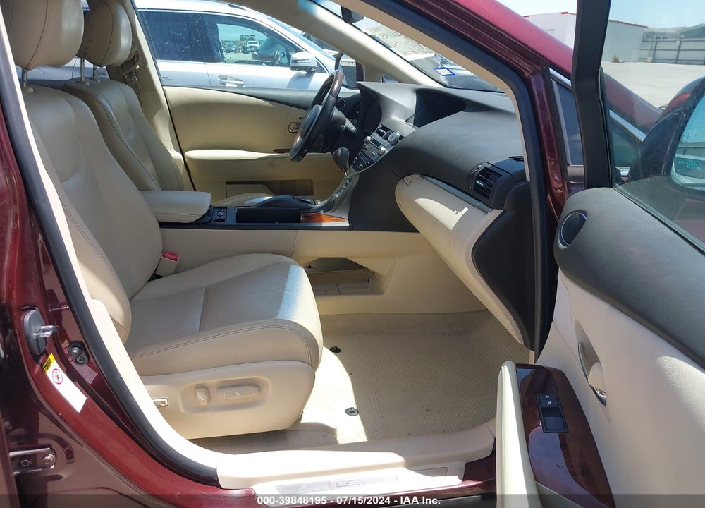 2013 LEXUS RX 350 VIN: 2T2ZK1BA3DC122078