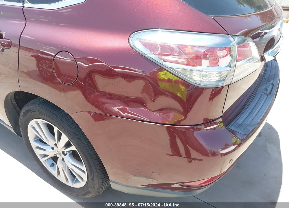 2013 LEXUS RX 350 VIN: 2T2ZK1BA3DC122078