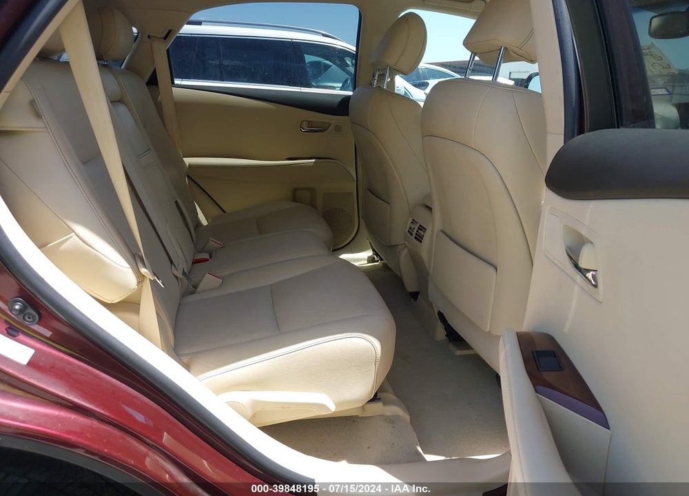 2013 LEXUS RX 350 VIN: 2T2ZK1BA3DC122078