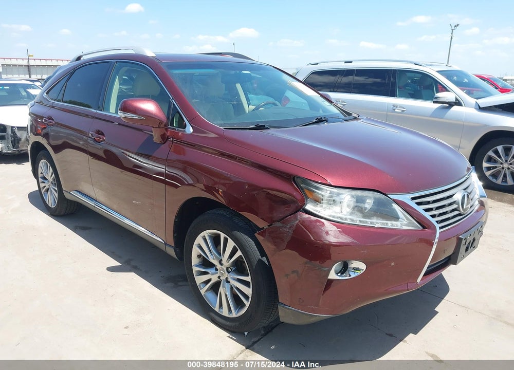 2013 LEXUS RX 350 VIN: 2T2ZK1BA3DC122078