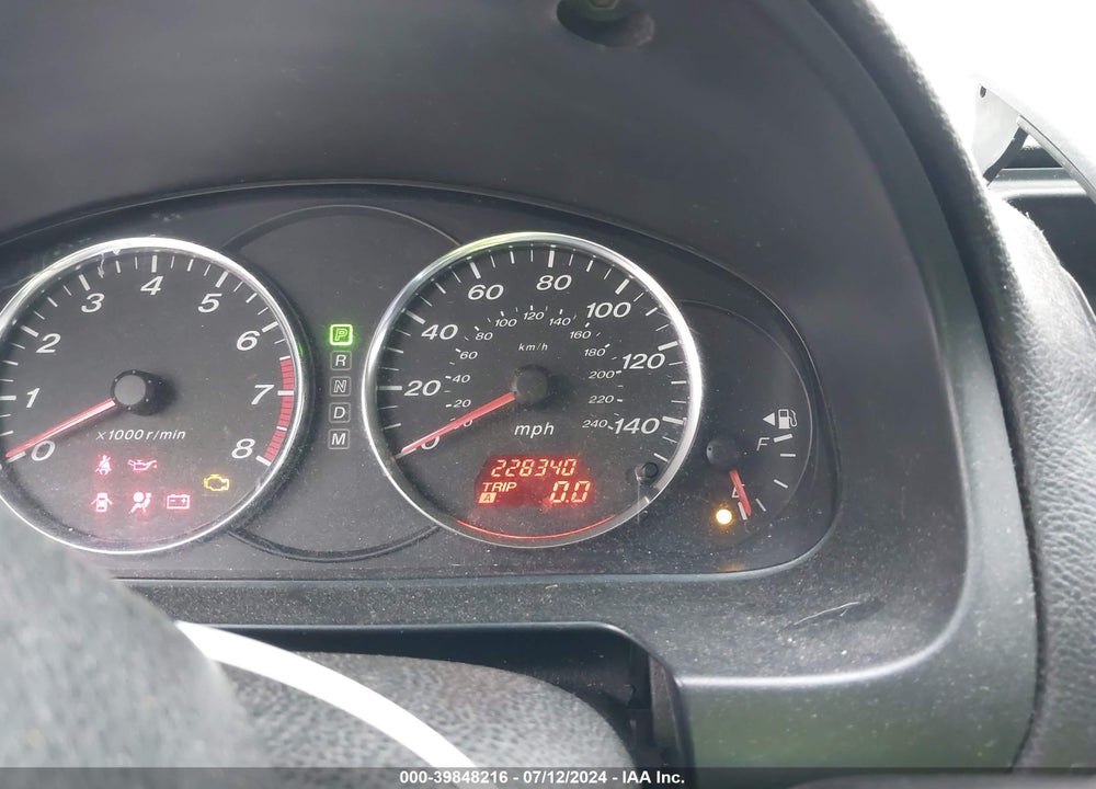2005 MAZDA 6 I VIN: 1YVFP80C655M41294