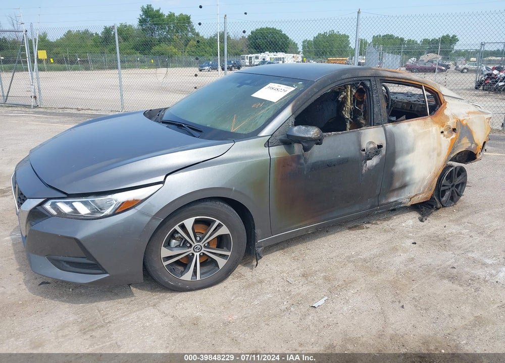 2023 NISSAN SENTRA VIN: 3N1AB8CV9PY270657
