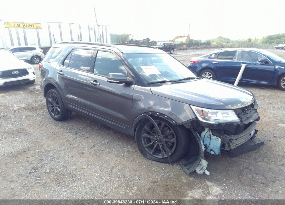2018 FORD EXPLORER XLT VIN: 1FM5K8D81JGA01791