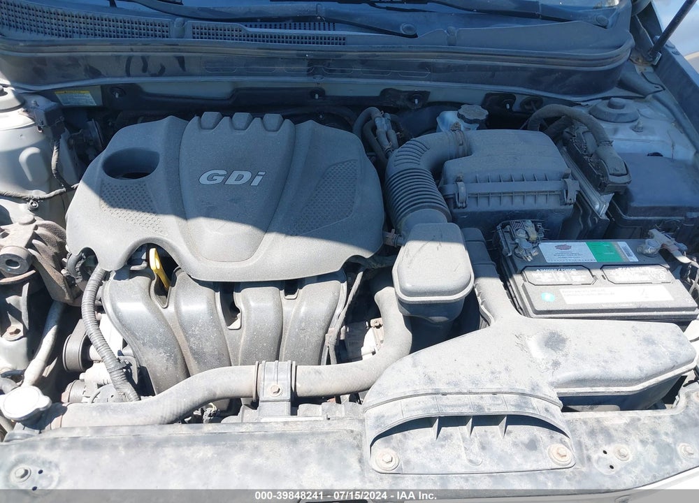 2012 HYUNDAI SONATA GLS VIN: 5NPEB4AC9CH372993