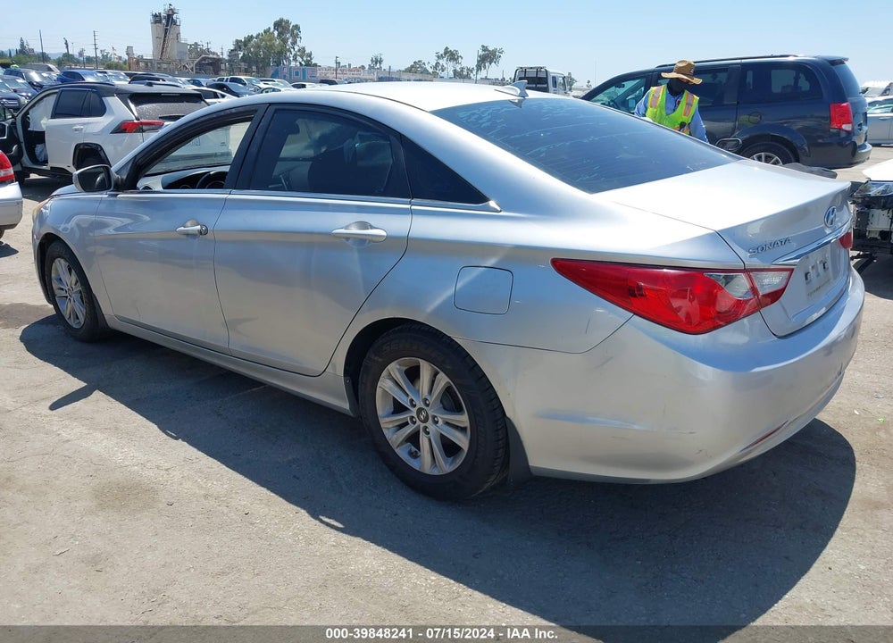 2012 HYUNDAI SONATA GLS VIN: 5NPEB4AC9CH372993