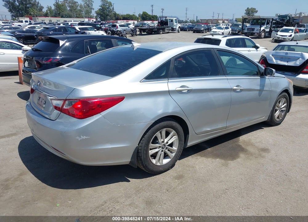 2012 HYUNDAI SONATA GLS VIN: 5NPEB4AC9CH372993