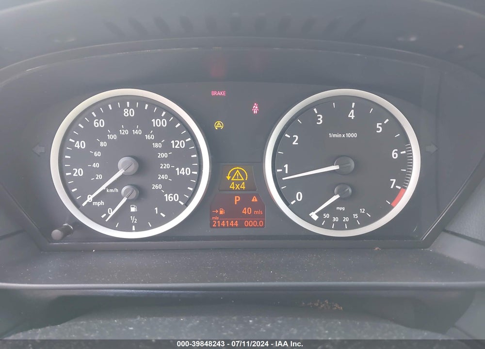 2007 BMW 530XI VIN: WBANF73587CU25010