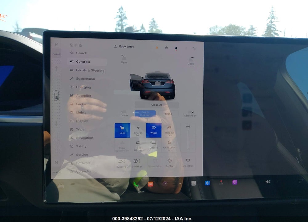 2023 TESLA MODEL X DUAL MOTOR ALL-WHEEL DRIVE/STANDARD RANGE VIN: 7SAXCDE51PF430037
