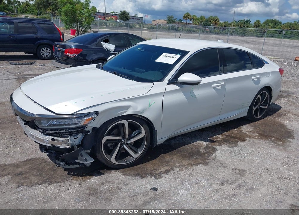 2019 HONDA ACCORD SPORT VIN: 1HGCV1F36KA134273