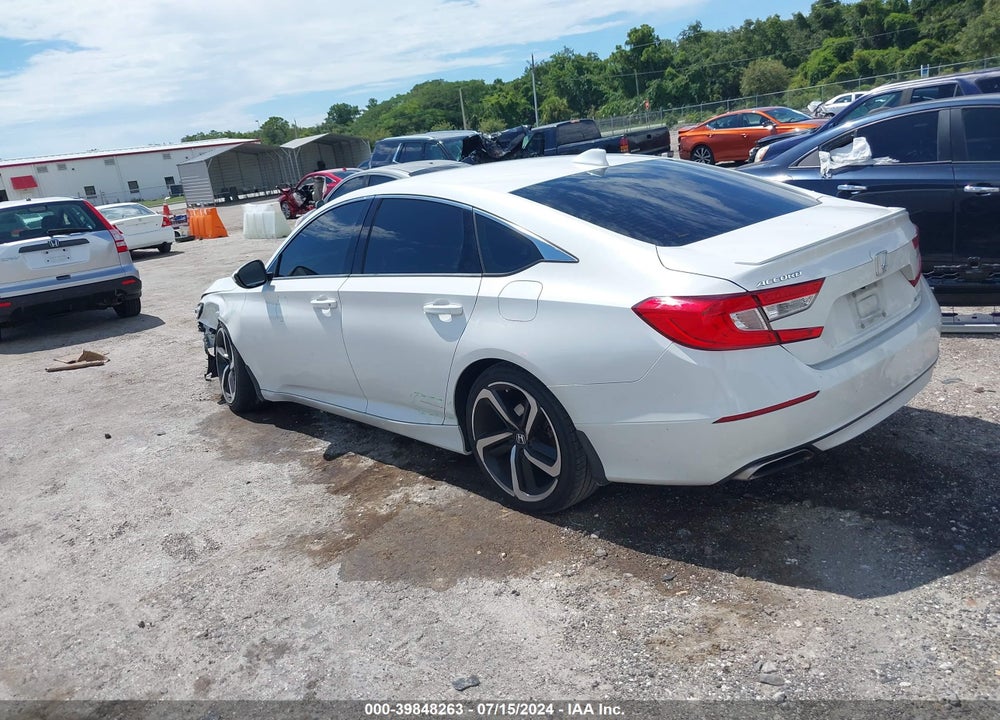 2019 HONDA ACCORD SPORT VIN: 1HGCV1F36KA134273