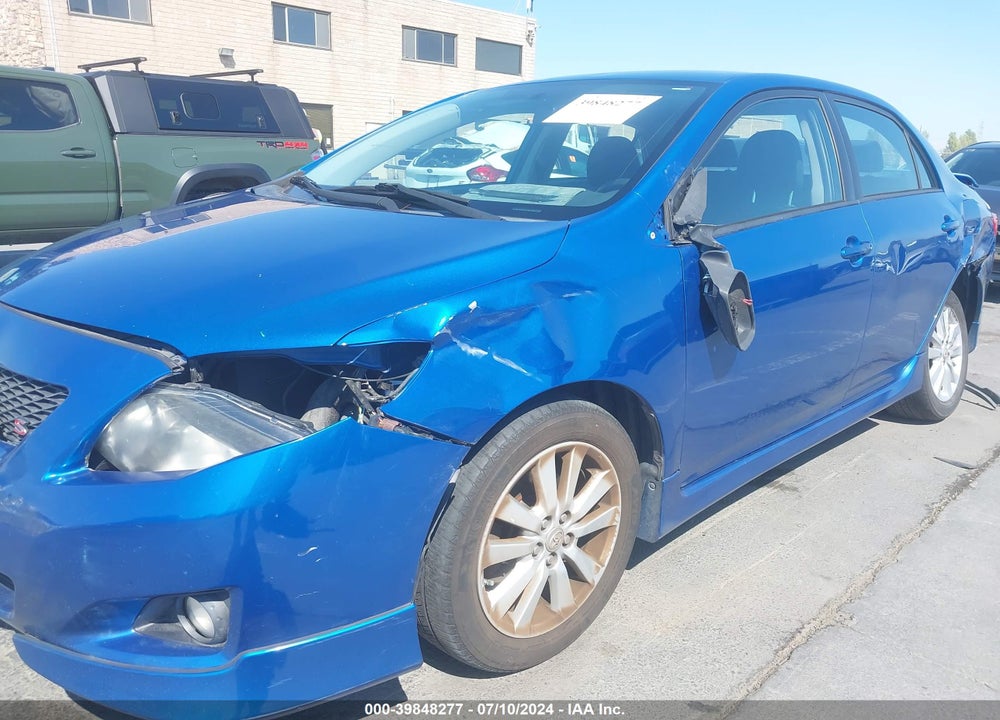 2010 TOYOTA COROLLA S VIN: 2T1BU4EE3AC475352