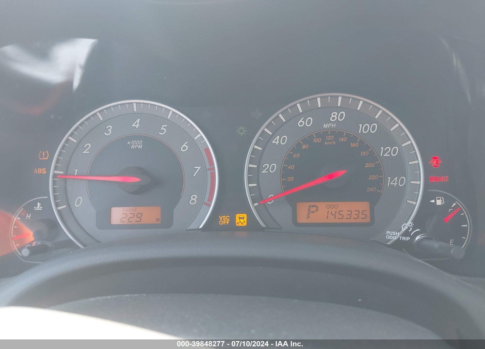 2010 TOYOTA COROLLA S VIN: 2T1BU4EE3AC475352