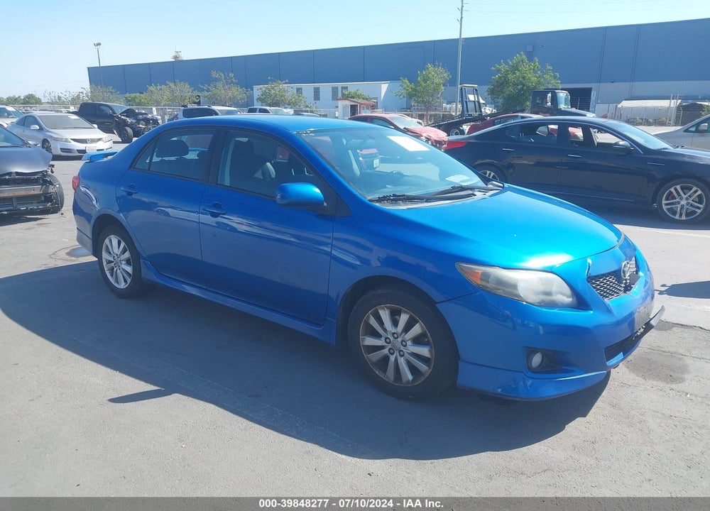 2010 TOYOTA COROLLA S VIN: 2T1BU4EE3AC475352