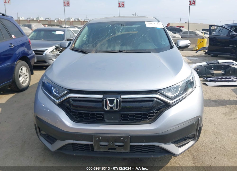 2022 HONDA CR-V 2WD EX VIN: 2HKRW1H57NH406203