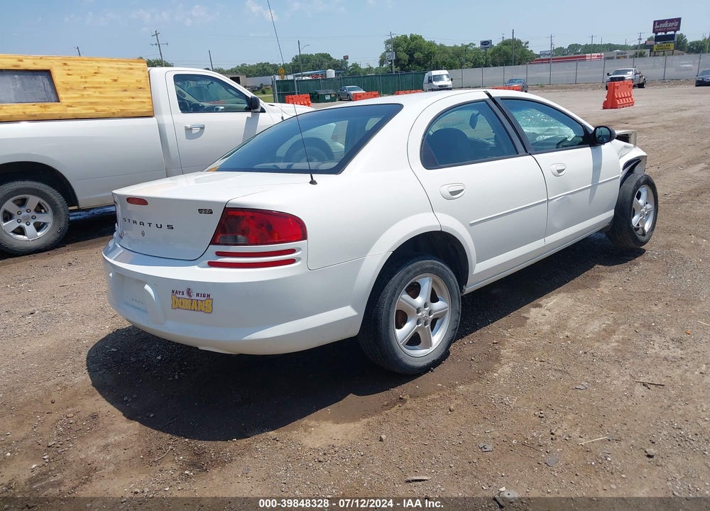 2005 DODGE STRATUS SDN SXT VIN: 1B3EL46J85N689284