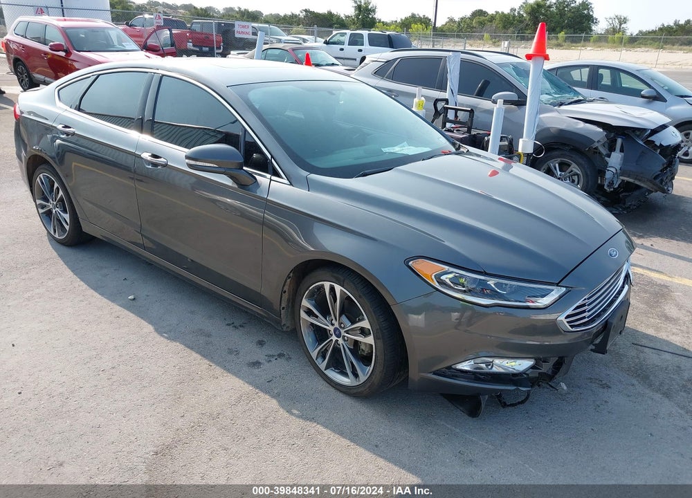 2017 FORD FUSION TITANIUM VIN: 3FA6P0K94HR163138