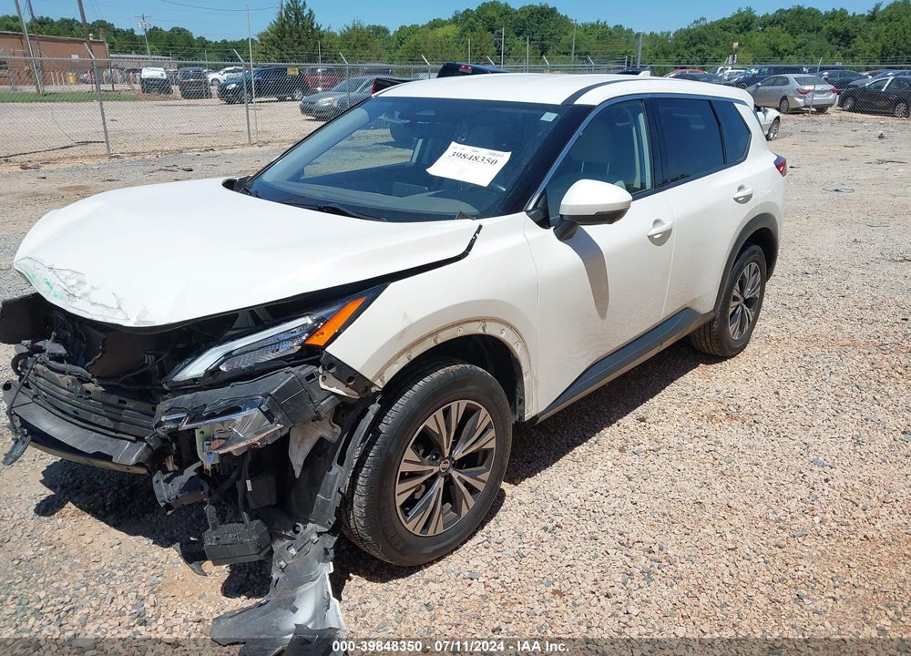 2021 NISSAN ROGUE SV INTELLIGENT AWD VIN: JN8AT3BB9MW226573