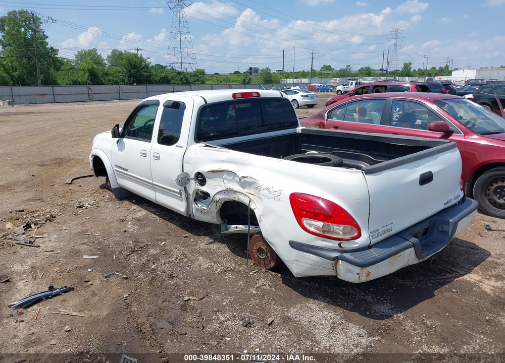 2006 TOYOTA TUNDRA LIMITED V8 VIN: 5TBBT481X6S474847