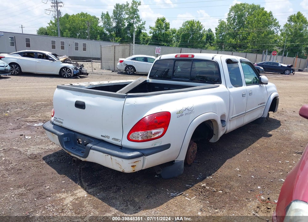 2006 TOYOTA TUNDRA LIMITED V8 VIN: 5TBBT481X6S474847
