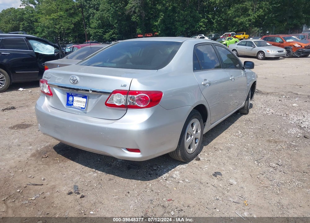 2013 TOYOTA COROLLA LE VIN: 5YFBU4EE7DP169162