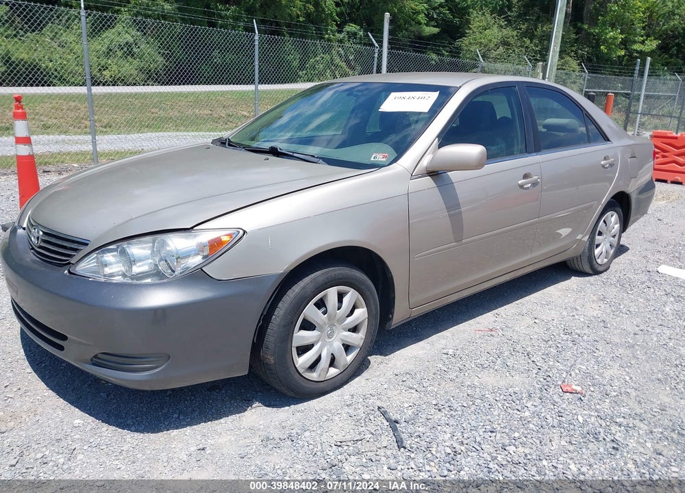 2005 TOYOTA CAMRY LE VIN: 4T1BE32K05U429936