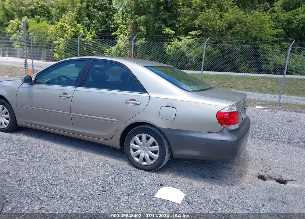 2005 TOYOTA CAMRY LE VIN: 4T1BE32K05U429936