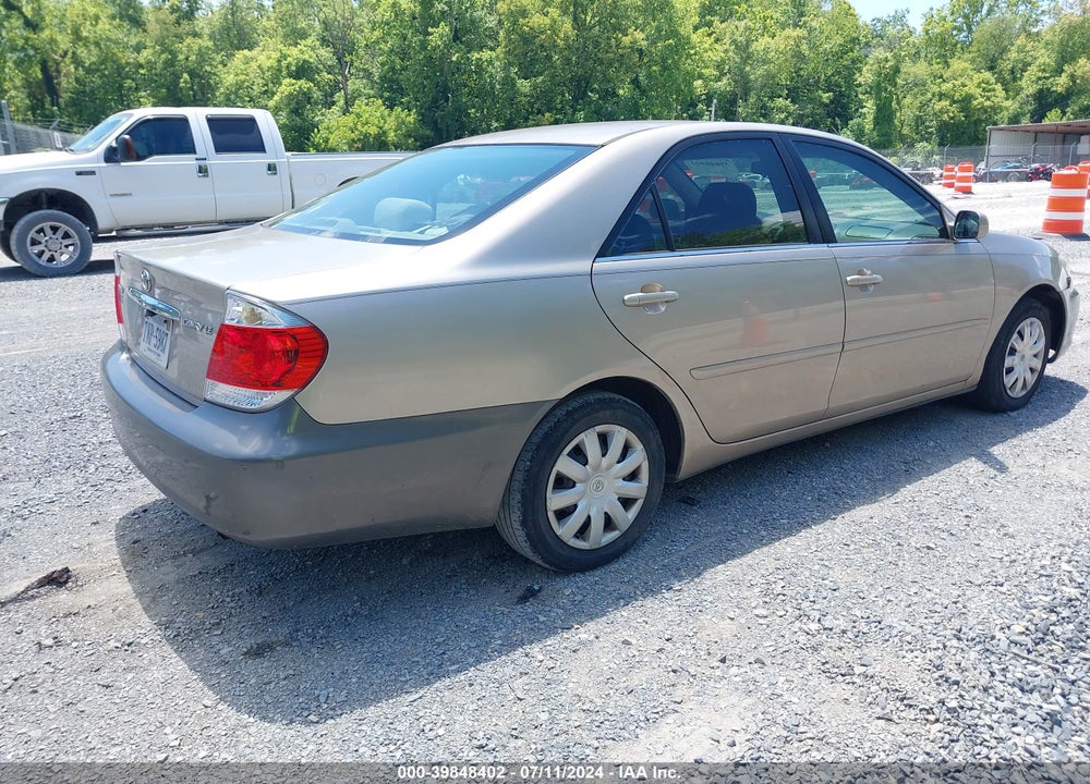 2005 TOYOTA CAMRY LE VIN: 4T1BE32K05U429936