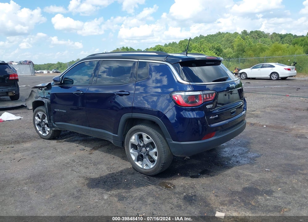 2019 JEEP COMPASS VIN: 3C4NJDCB2KT756393