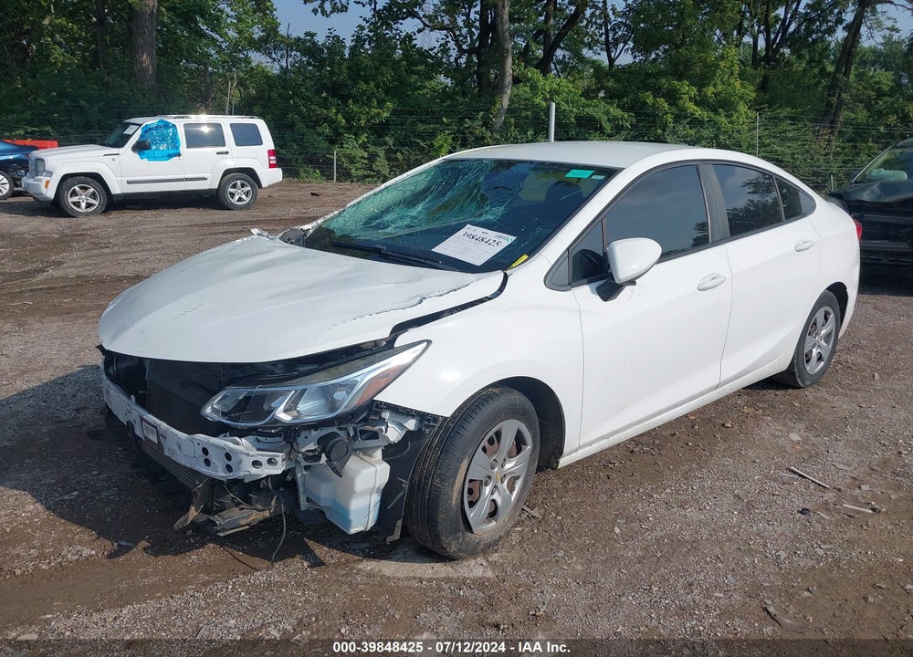 2016 CHEVROLET CRUZE LS AUTO VIN: 1G1BC5SM9G7253843