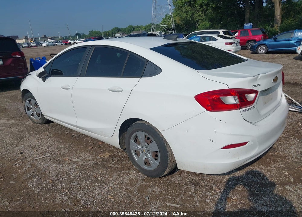 2016 CHEVROLET CRUZE LS AUTO VIN: 1G1BC5SM9G7253843