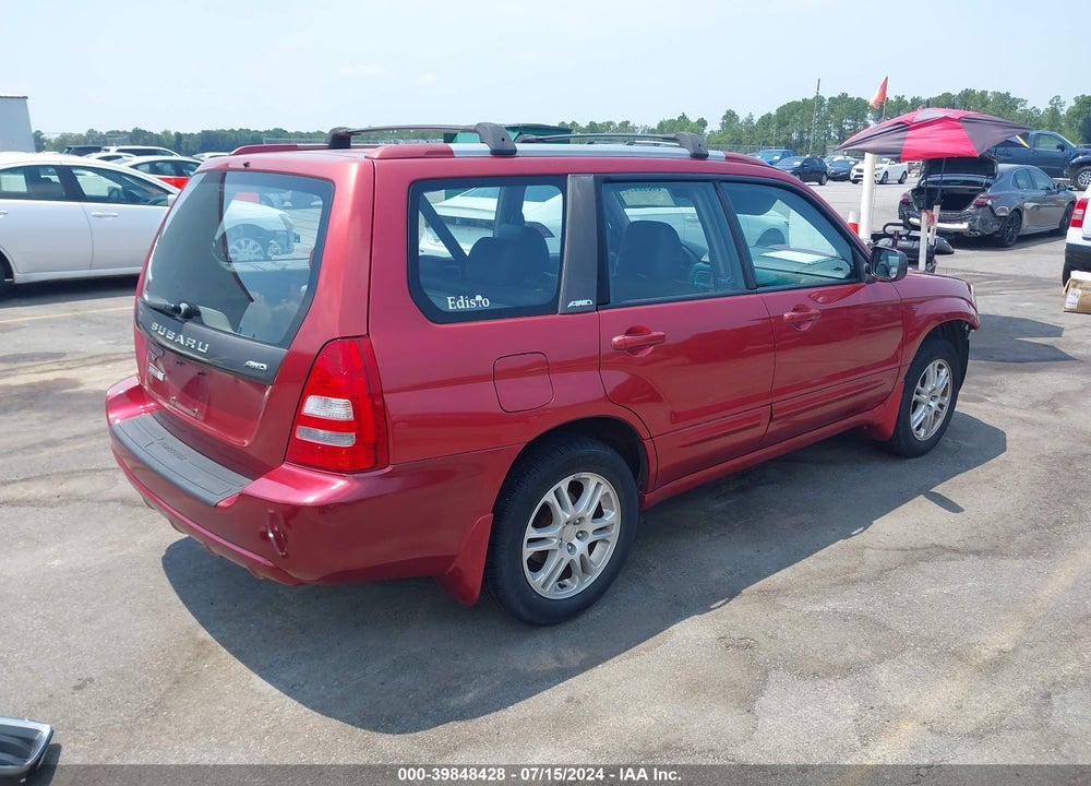 2004 SUBARU FORESTER 2.5XT VIN: JF1SG69624H732707