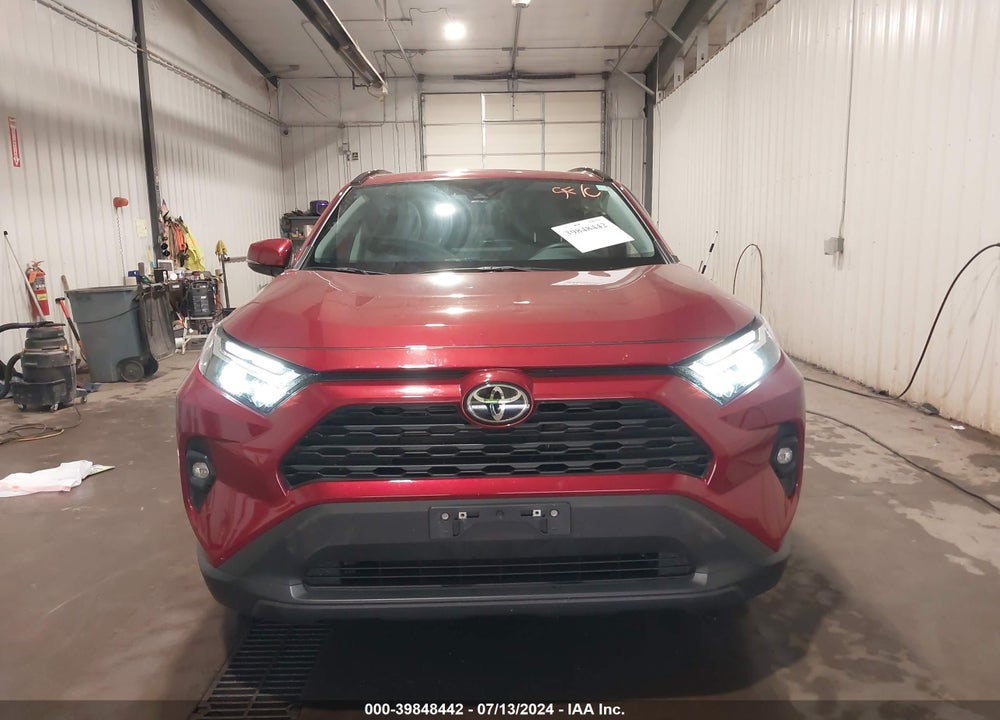 2022 TOYOTA RAV4 XLE PREMIUM VIN: 2T3A1RFV6NW308494