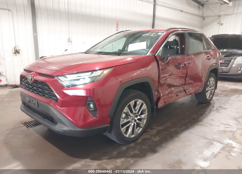 2022 TOYOTA RAV4 XLE PREMIUM VIN: 2T3A1RFV6NW308494