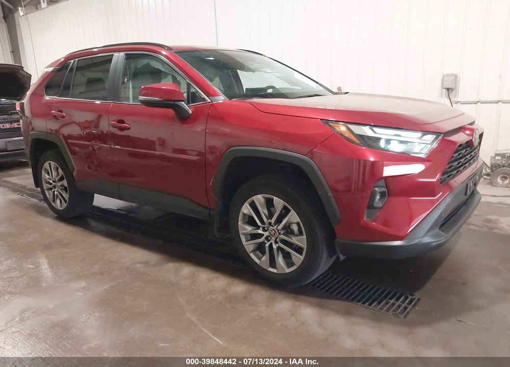 2022 TOYOTA RAV4 XLE PREMIUM VIN: 2T3A1RFV6NW308494