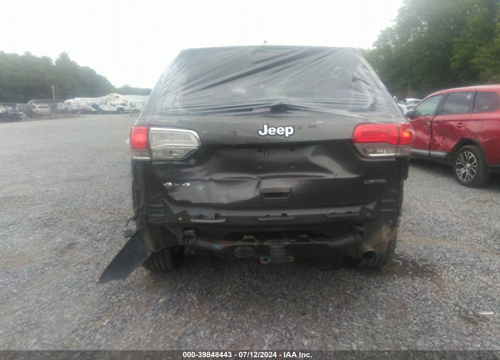 2016 JEEP GRAND CHEROKEE LIMITED VIN: 1C4RJFBG7GC496571