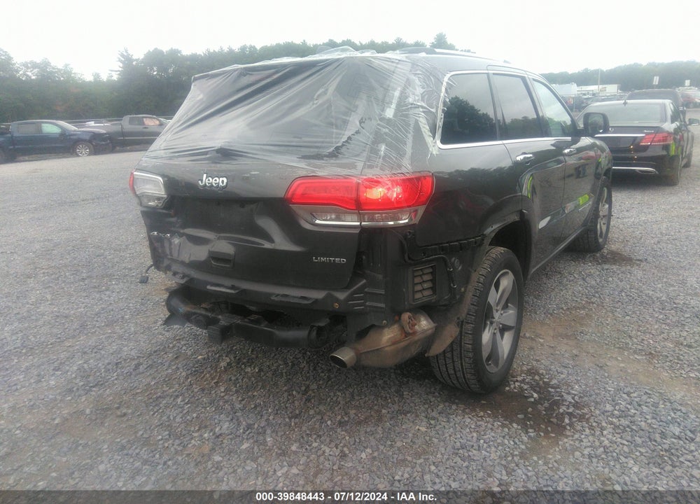 2016 JEEP GRAND CHEROKEE LIMITED VIN: 1C4RJFBG7GC496571