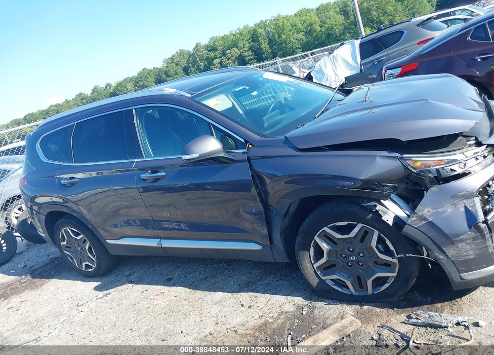 2022 HYUNDAI SANTA FE HYBRID SEL PREMIUM VIN: KM8S3DA17NU017095