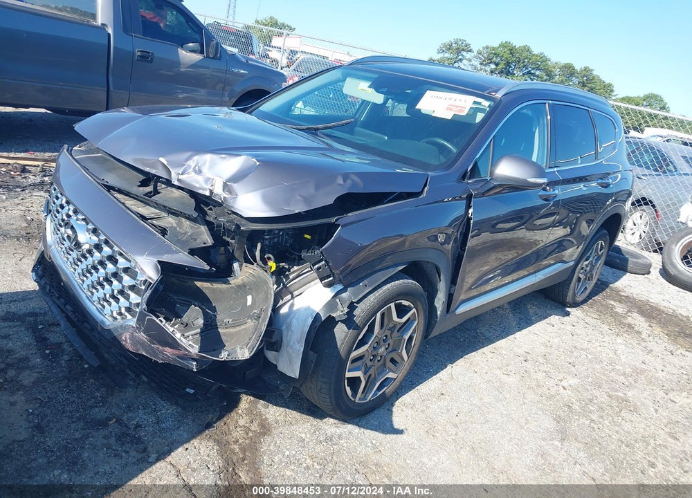 2022 HYUNDAI SANTA FE HYBRID SEL PREMIUM VIN: KM8S3DA17NU017095