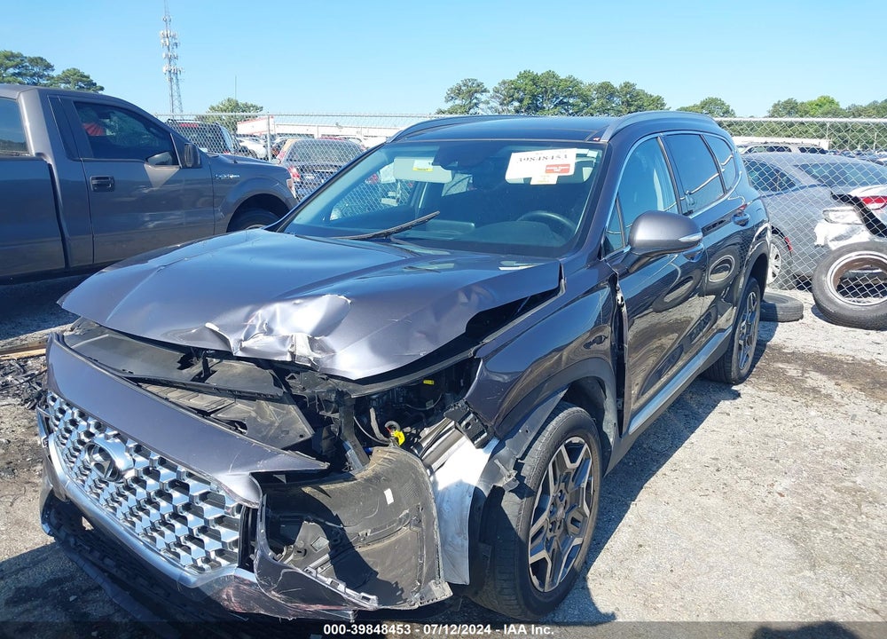 2022 HYUNDAI SANTA FE HYBRID SEL PREMIUM VIN: KM8S3DA17NU017095