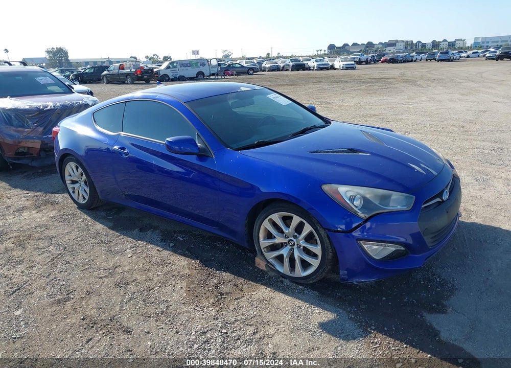 2013 HYUNDAI GENESIS 2.0T VIN: KMHHT6KD5DU092598