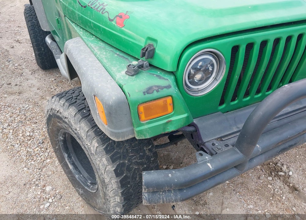 2004 JEEP WRANGLER X VIN: 1J4FA39S24P752013