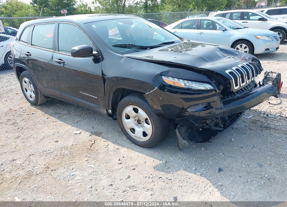 2016 JEEP CHEROKEE SPORT VIN: 1C4PJLAB4GW258400